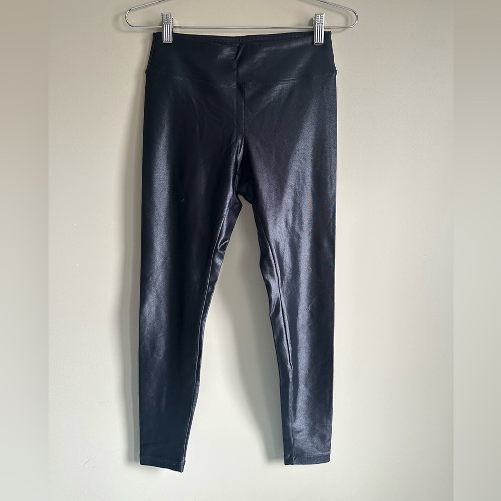 Koral Black Shiny Active Leggings
